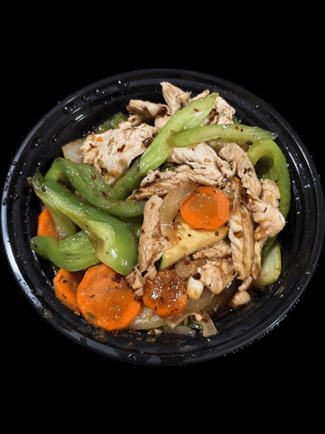 80. Stir-Fried Spicy Chicken with Lemongrass (Ga Xao Xa Ot).