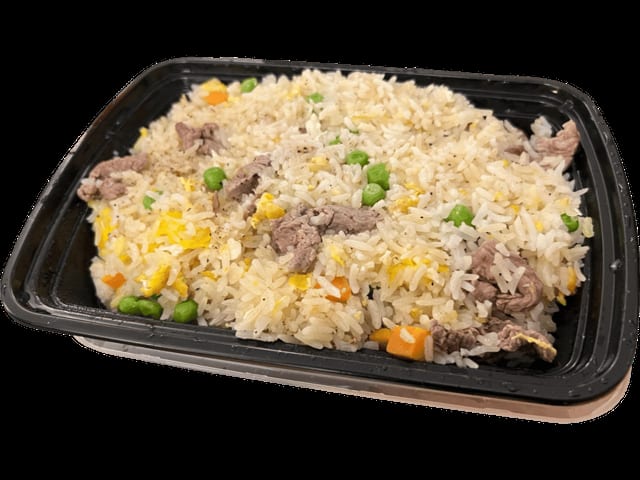 59. Fried Rice with Beef (Com Chien Bo).